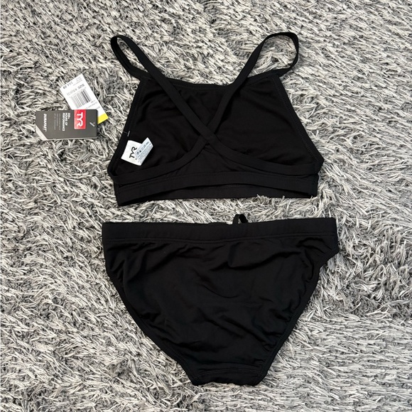 TYR Durafast One Women's Diamondfit Workout Bikini - Black - XS (0/2) - Picture 4 of 8